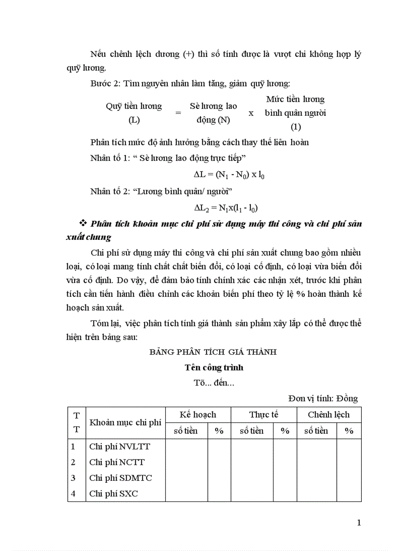 image for page Hoàn thiện hạch toán chi phí sản xuất và tính giá thành sản phẩm xây lắp tại Công ty Xây dựng số I 1