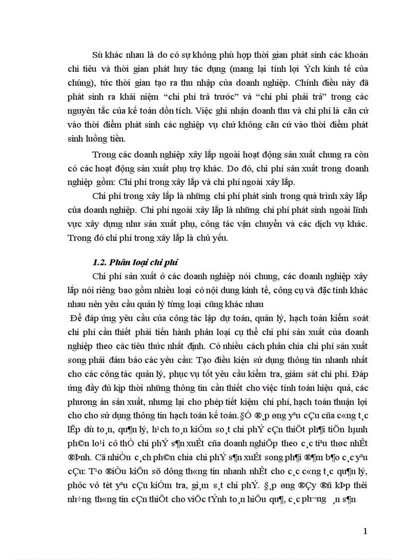 image for page Hoàn thiện hạch toán chi phí sản xuất và tính giá thành sản phẩm xây lắp tại Công ty Xây dựng số I 1