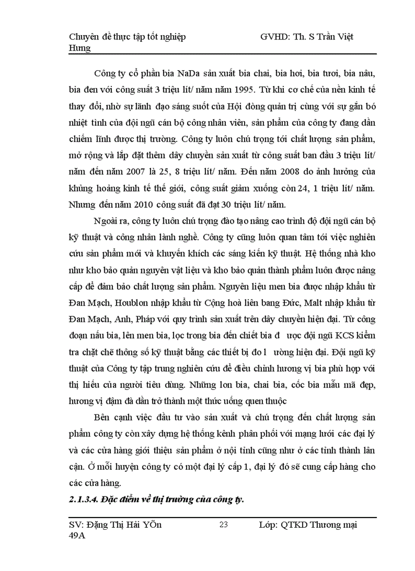 image for page Biện pháp thúc đẩy tiêu thụ sản phẩm bia của công ty cổ phần bia NaDa 1