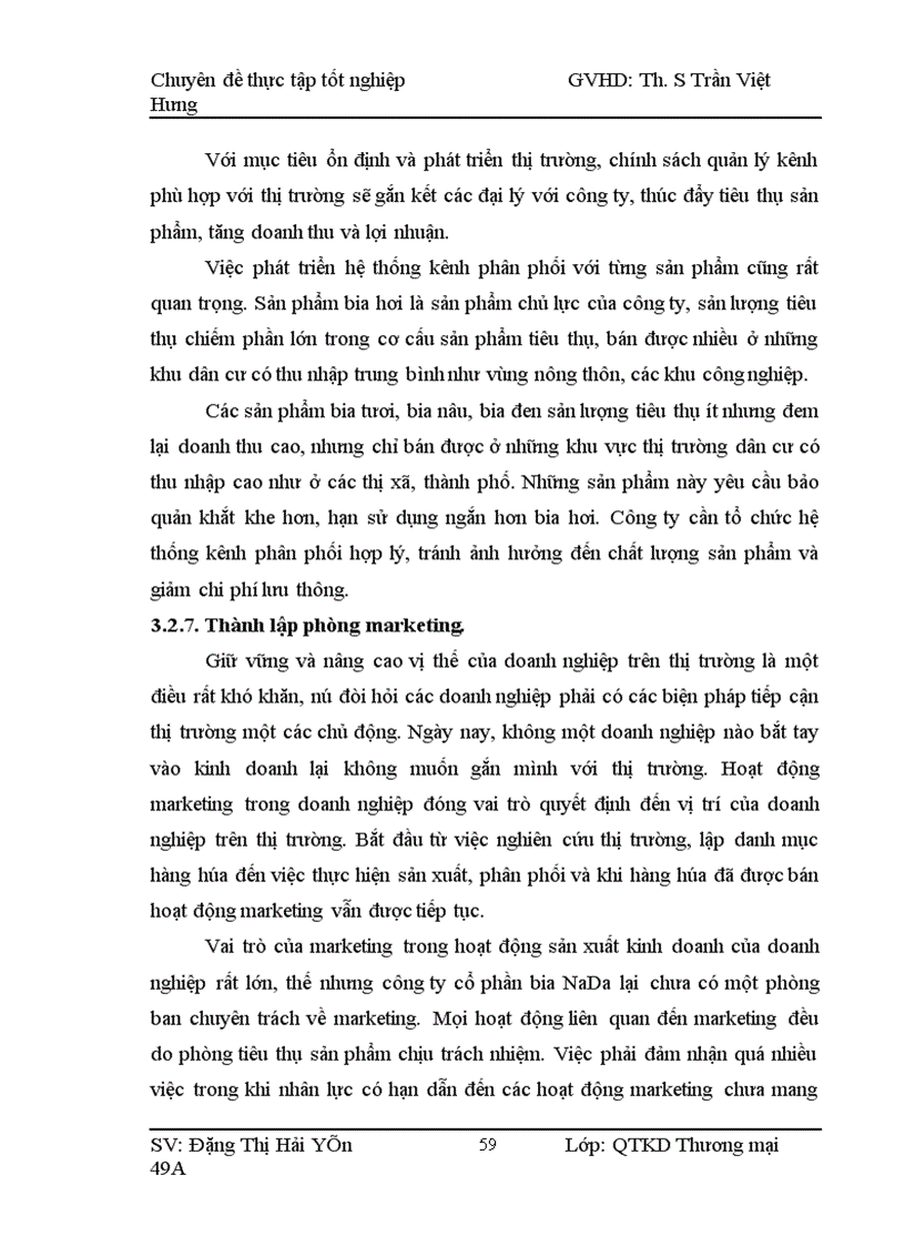 image for page Biện pháp thúc đẩy tiêu thụ sản phẩm bia của công ty cổ phần bia NaDa 1