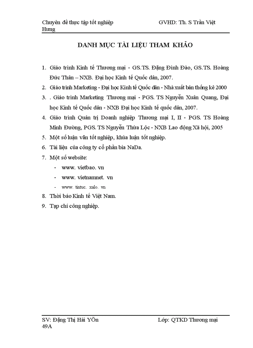 image for page Biện pháp thúc đẩy tiêu thụ sản phẩm bia của công ty cổ phần bia NaDa 1