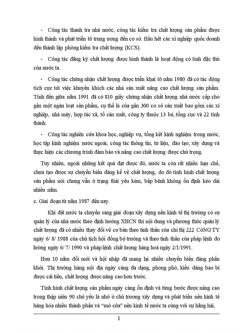 image for page Những biện pháp để duy trì và phát triển việc áp dụng hệ thống quản lý chất lượng theo ISO 9002 ở Công ty da giầy Hà Nội 1