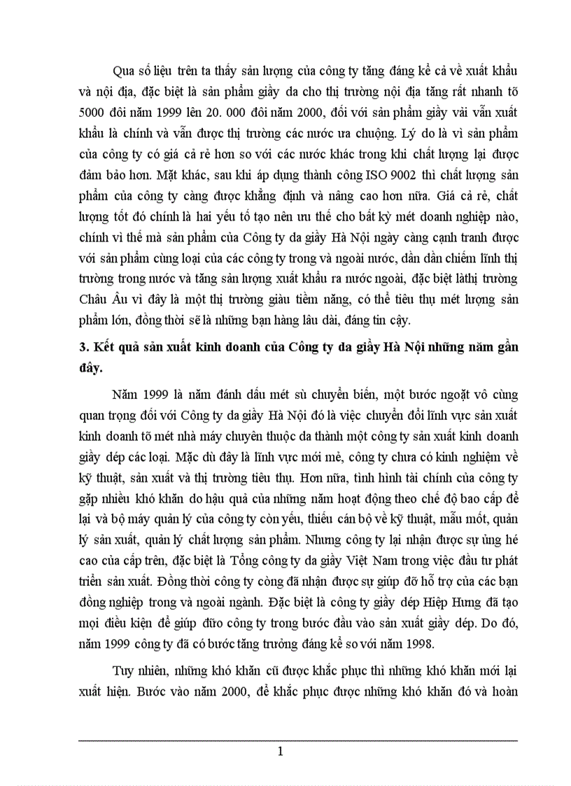 image for page Những biện pháp để duy trì và phát triển việc áp dụng hệ thống quản lý chất lượng theo ISO 9002 ở Công ty da giầy Hà Nội 1