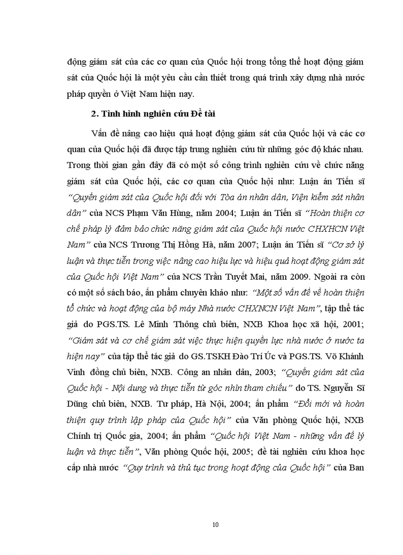 image for page Nâng cao hiệu quả hoạt động giám sát tối cao của quốc hội hiệu quả hoạt động giám sát của các cơ quan của quốc hội 1
