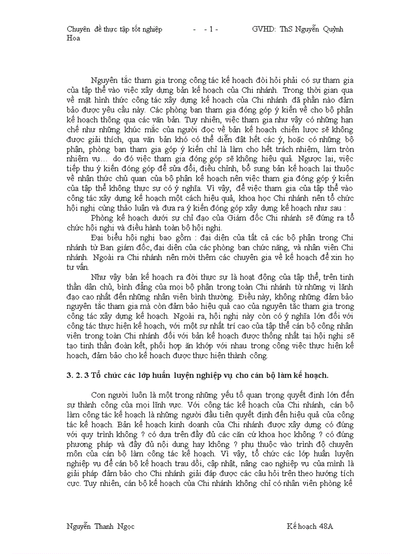 image for page Hoàn thiện công tác lập kế hoạch kinh doanh của Chi nhánh BIDV Thăng Long