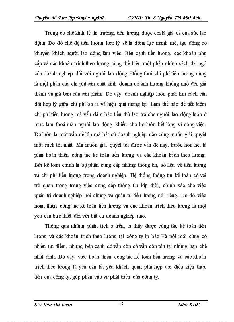 image for page Tổ chức hạch toán tiền lương và cỏc khoản trích theo lương ở Công ty Điện Lực Đông Anh
