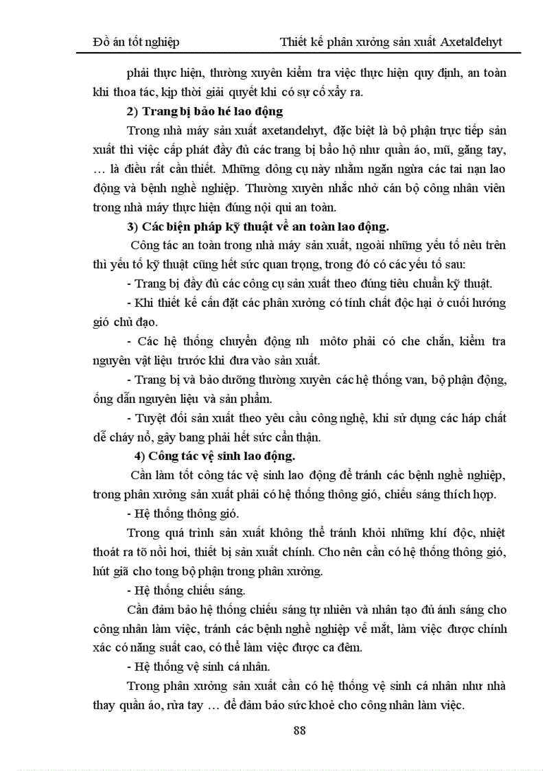 image for page Thiết kế phân xưởng sản xuất Axetaldehyt 1