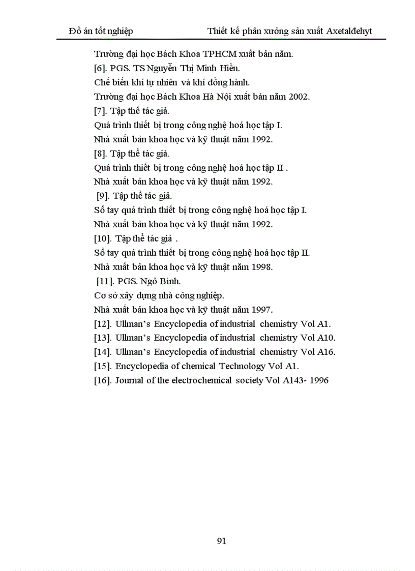 image for page Thiết kế phân xưởng sản xuất Axetaldehyt 1