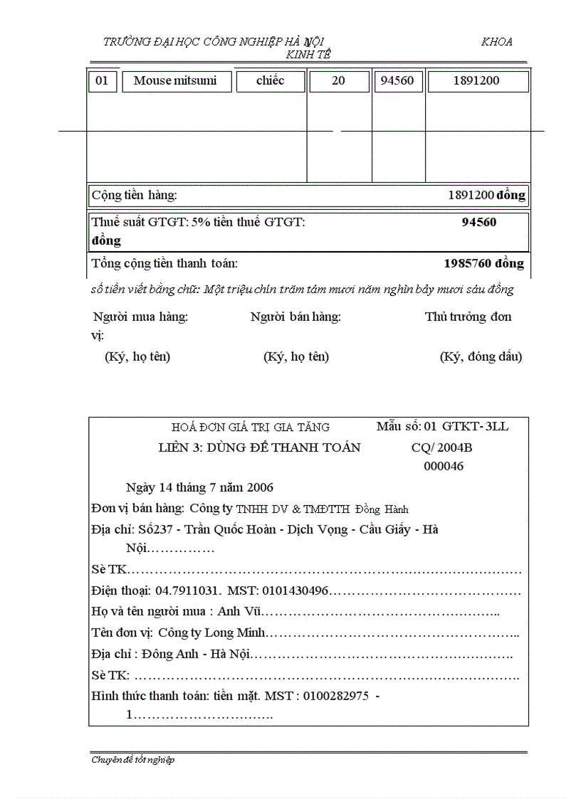 image for page Hoàn thiện công tác kế toán bán hàng và xác định kết quả kinh doanh tại công ty TNHH dịch vụ và thương mại điện tử tin học Đồng Hành 1