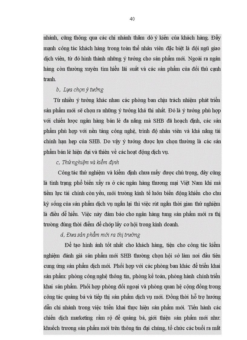 image for page Hoàn thiện chính sách sản phẩm nhằm nâng cao hiệu quả hoạt động kinh doanh của Ngân hàng thương mại cổ phần Sài Gòn Hà Nội