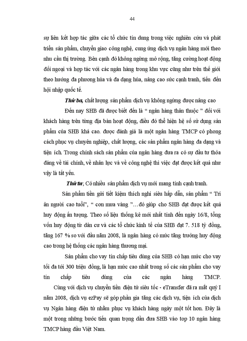 image for page Hoàn thiện chính sách sản phẩm nhằm nâng cao hiệu quả hoạt động kinh doanh của Ngân hàng thương mại cổ phần Sài Gòn Hà Nội