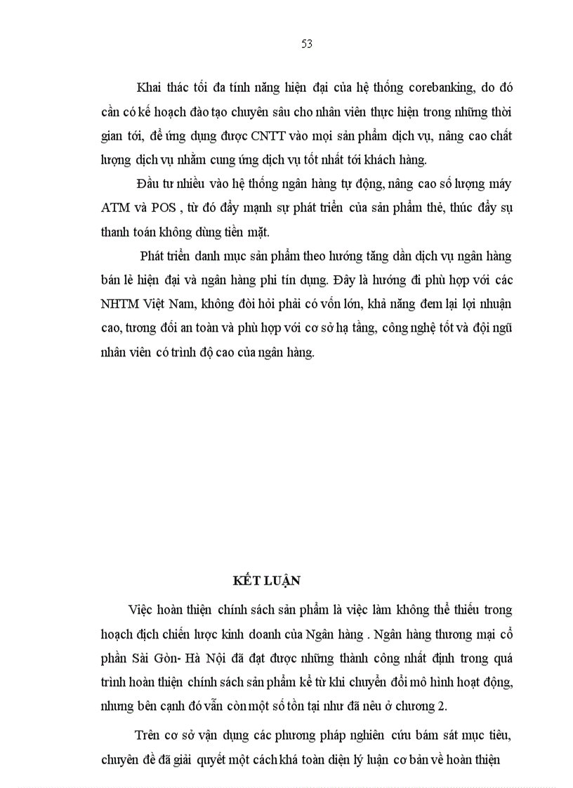 image for page Hoàn thiện chính sách sản phẩm nhằm nâng cao hiệu quả hoạt động kinh doanh của Ngân hàng thương mại cổ phần Sài Gòn Hà Nội