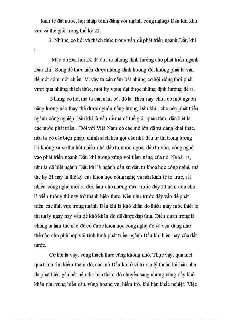 image for page Thực trạng và giải pháp huy động vốn đầu tư vào ngành Dầu khí ở Việt Nam giai đoạn hiện nay 1