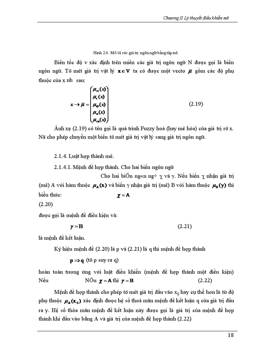 image for page Lý thuyết điều khiển mờ