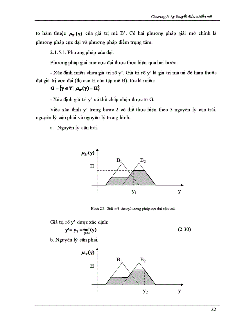 image for page Lý thuyết điều khiển mờ