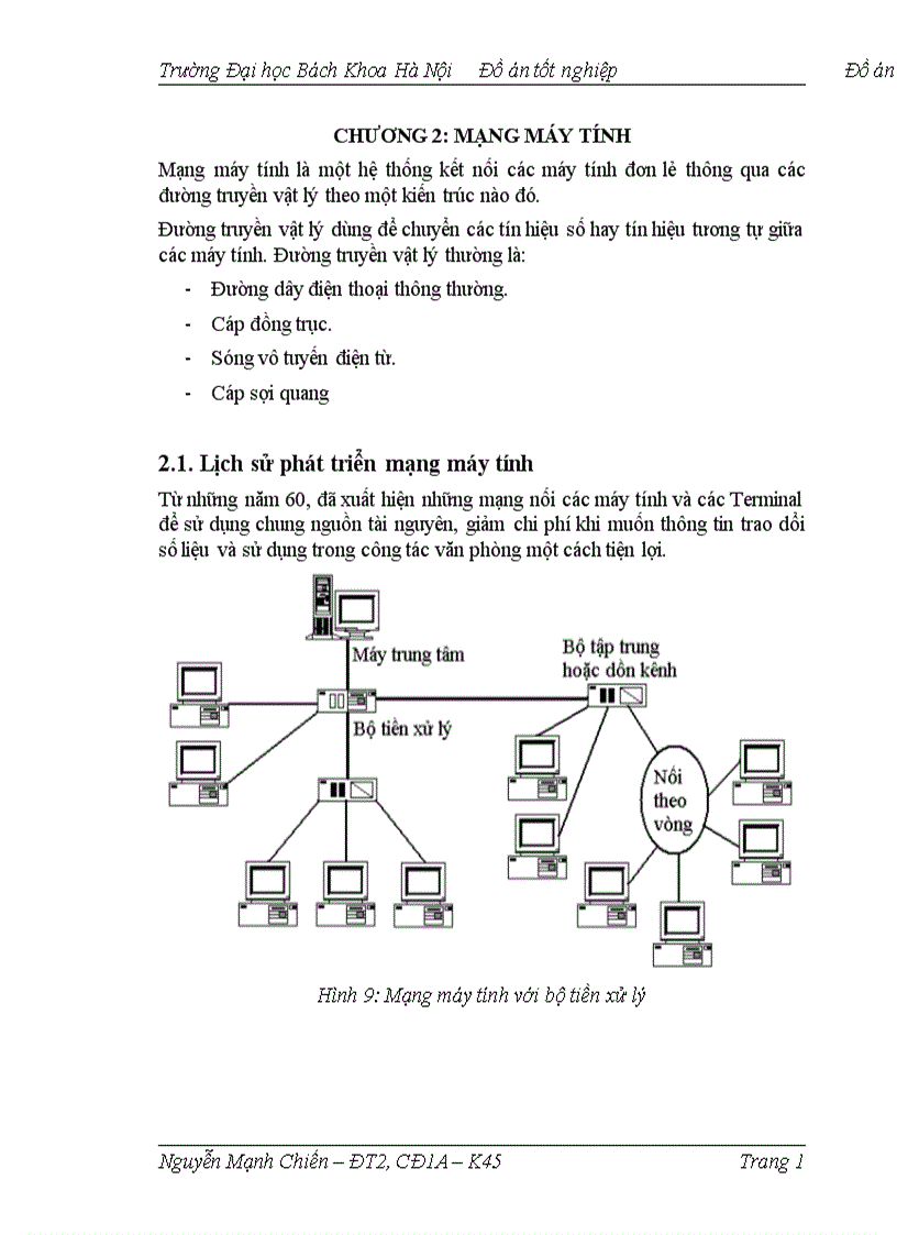 image for page Tổng quan về mạng máy tính 1
