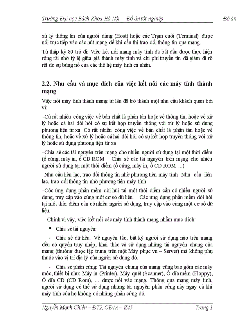 image for page Tổng quan về mạng máy tính 1