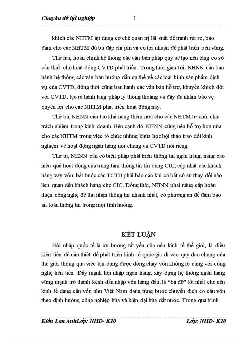 image for page Nâng cao chất lượng cho vay tiêu dùng tại Ngân hàng Việt Nam thịnh vượng VPBank 1