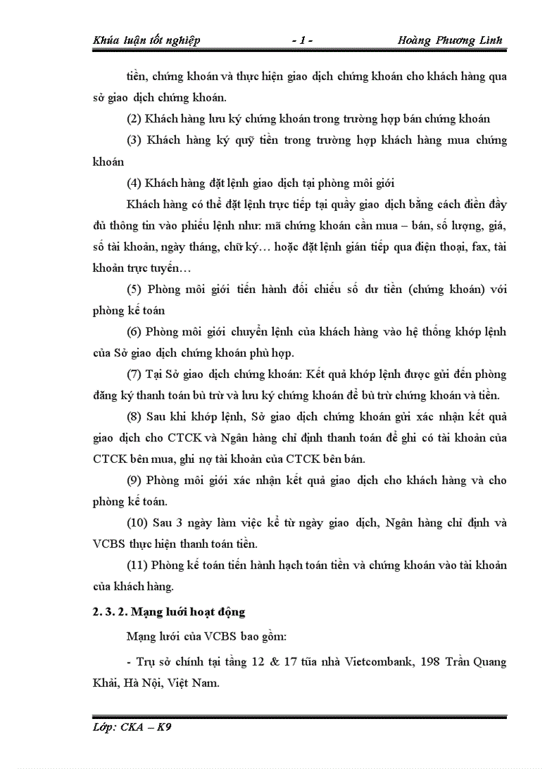 image for page Giải pháp nâng cao hiệu quả hoạt động môi giới tại công ty chứng khoán Ngân hàng Ngoại thương Việt nam VCBS 1