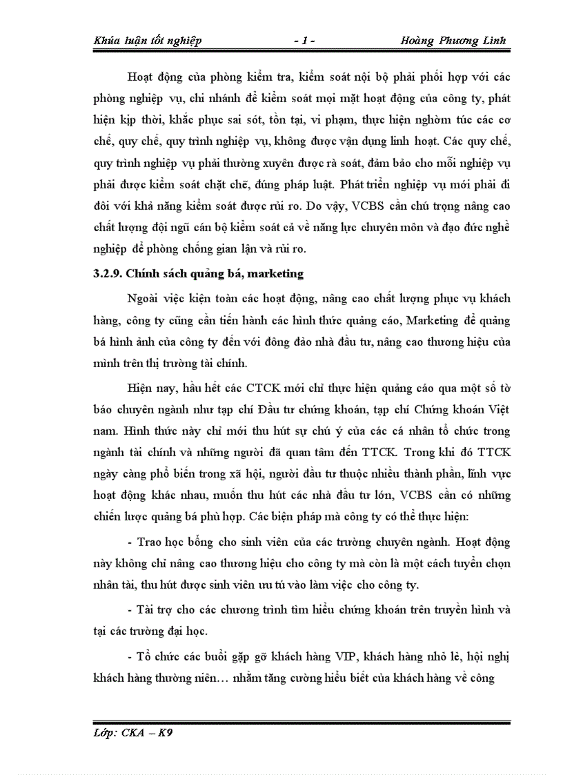 image for page Giải pháp nâng cao hiệu quả hoạt động môi giới tại công ty chứng khoán Ngân hàng Ngoại thương Việt nam VCBS 1