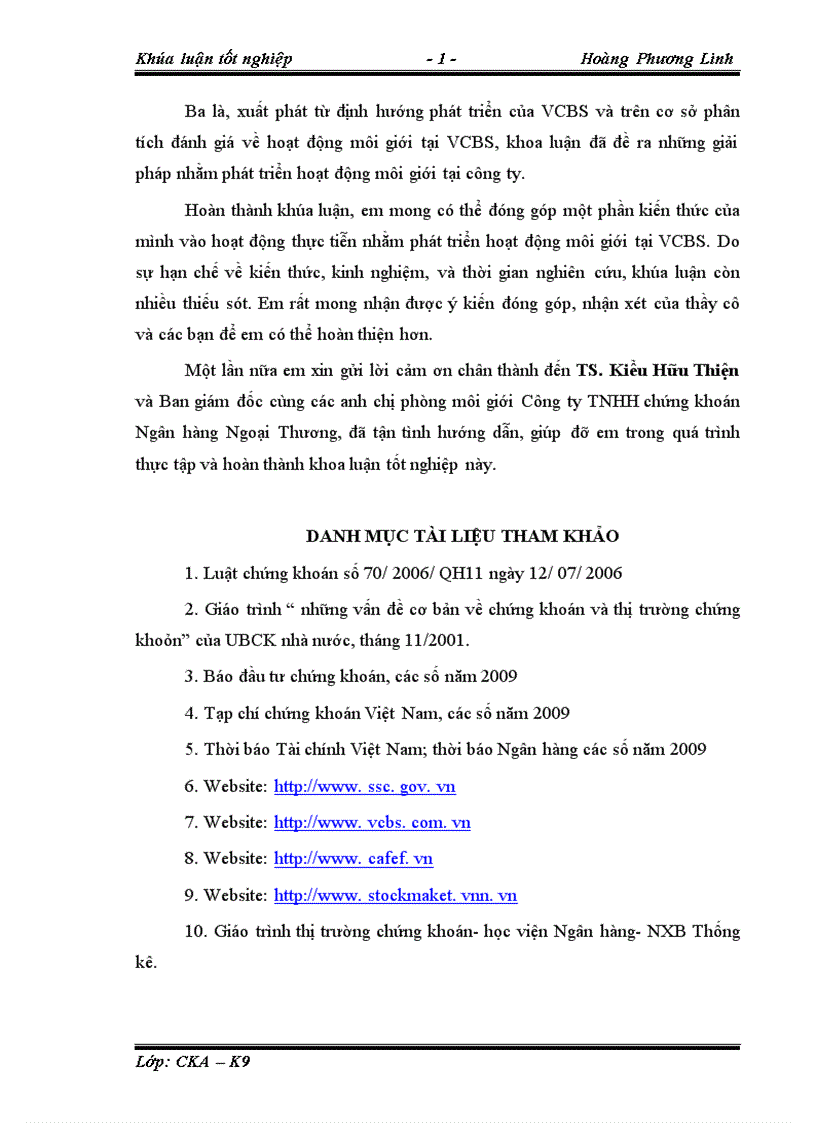 image for page Giải pháp nâng cao hiệu quả hoạt động môi giới tại công ty chứng khoán Ngân hàng Ngoại thương Việt nam VCBS 1