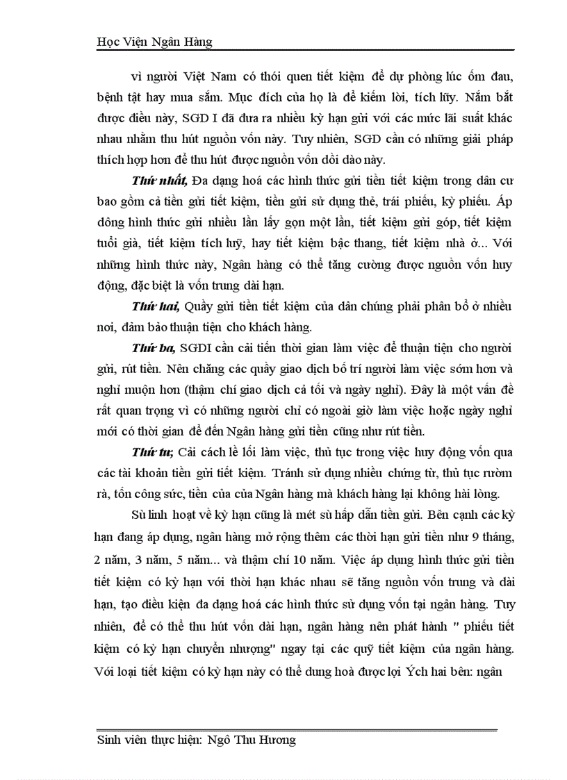 image for page Công tác huy động vốn tại Sở giao dịch I Ngân hàng Công thương Việt Nam Thực trạng và giải pháp 1