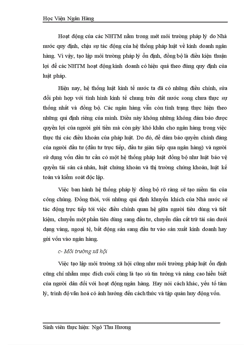 image for page Công tác huy động vốn tại Sở giao dịch I Ngân hàng Công thương Việt Nam Thực trạng và giải pháp 1