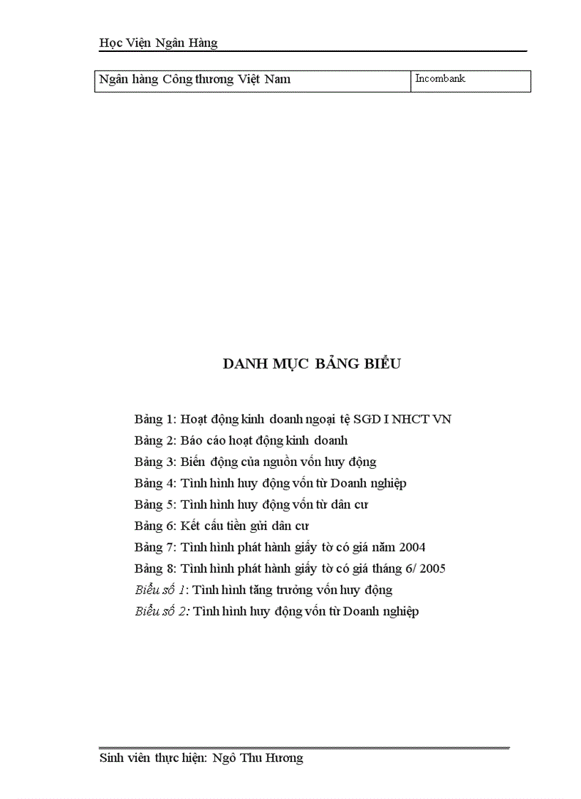 image for page Công tác huy động vốn tại Sở giao dịch I Ngân hàng Công thương Việt Nam Thực trạng và giải pháp 1