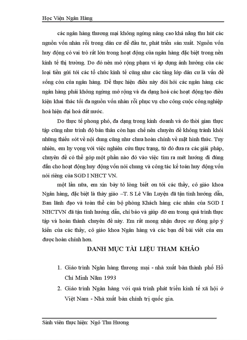 image for page Công tác huy động vốn tại Sở giao dịch I Ngân hàng Công thương Việt Nam Thực trạng và giải pháp 1