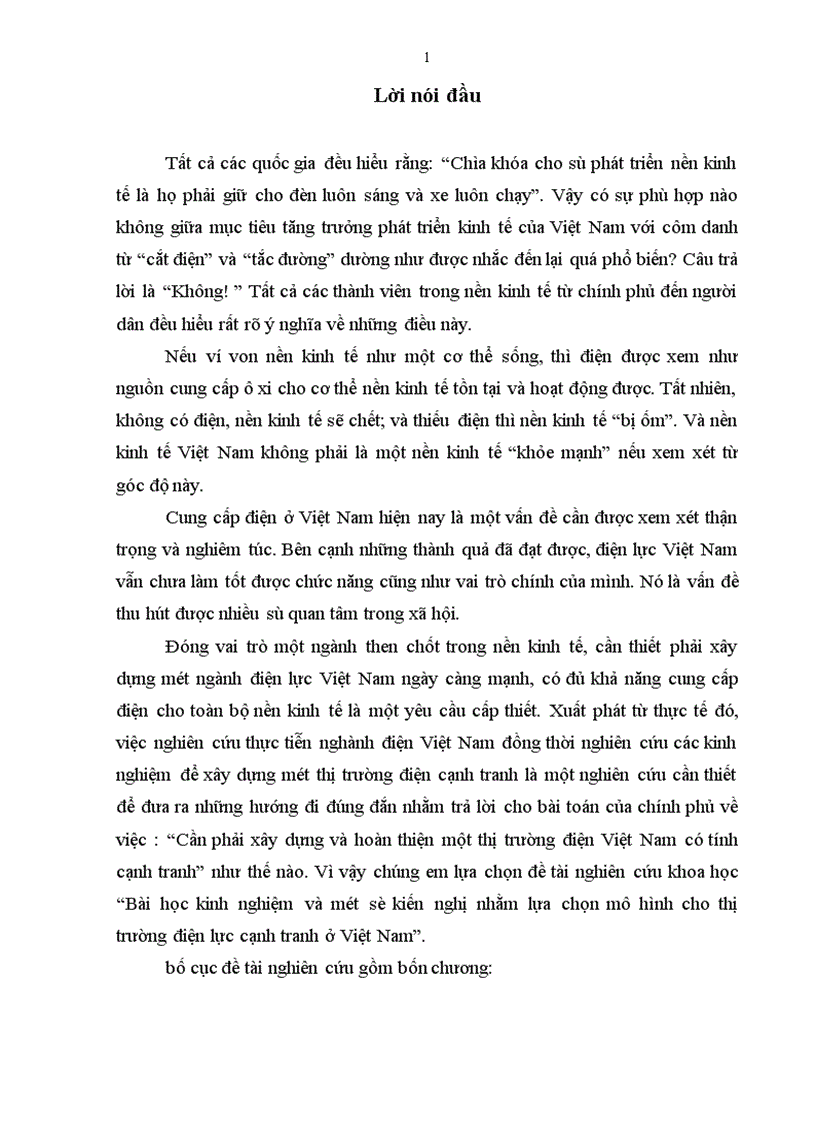 image for page Bài học kinh nghiệm và một số kiến nghị nhằm lựa chọn mô hình cho thị trường điện lực cạnh tranh ở Việt Nam