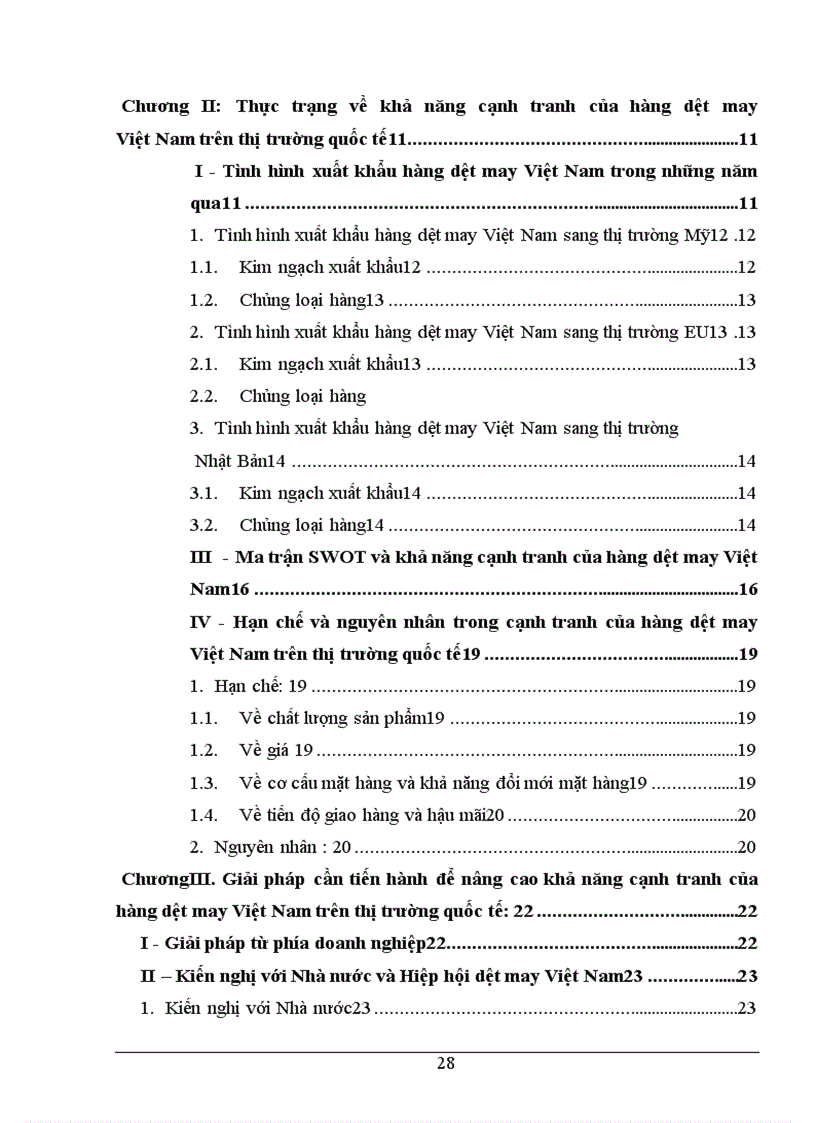 image for page Giải pháp nhằm nâng cao khả năng cạnh tranh của hàng dệt may Việt Nam trên thị trường quốc tế 1