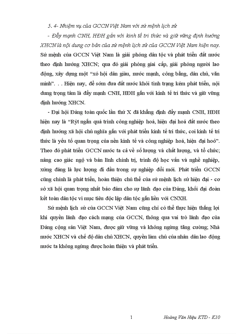 image for page vấn đề sứ mệnh lịch sử của giai cấp công nhân trong thời đại ngày nay 1