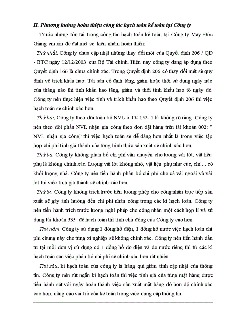 image for page Báo cáo thực tập tại Công ty May Đức Giang