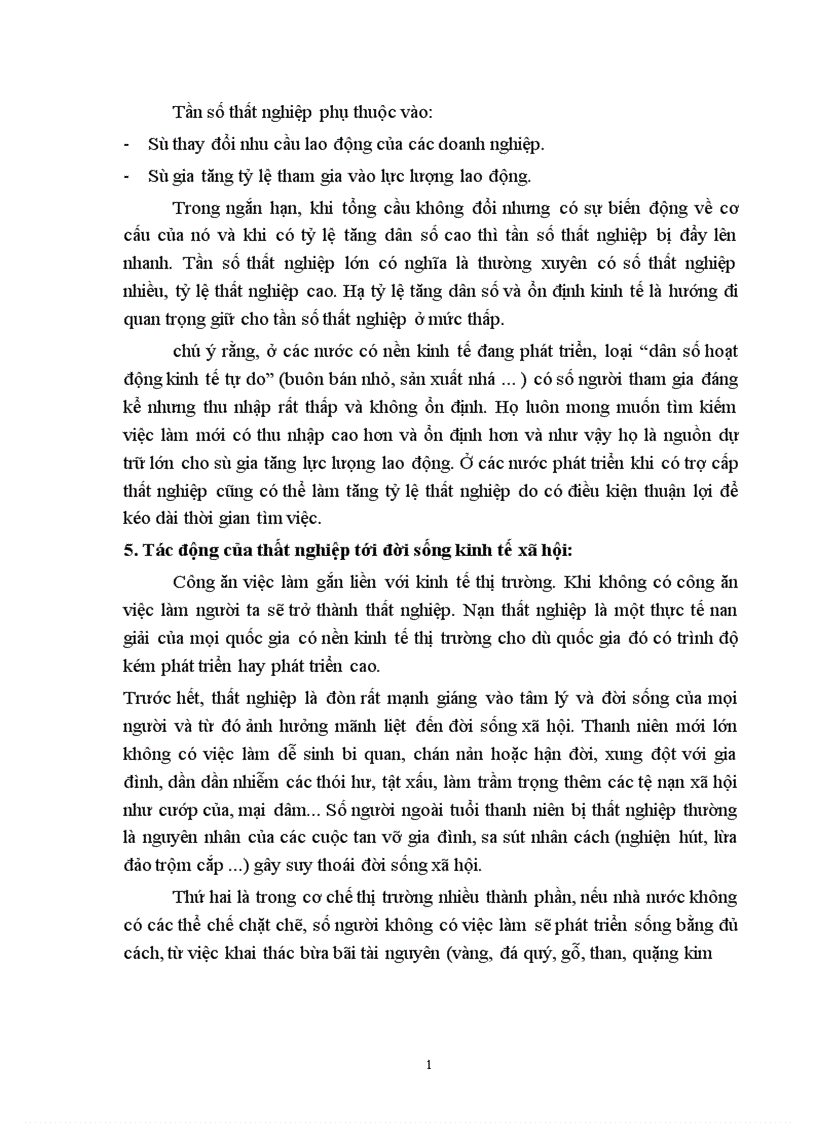 image for page Thất nghiệp và những giải pháp tìm kiếm việc làm 1