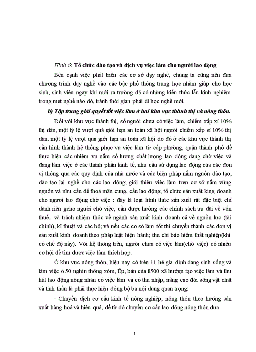 image for page Thất nghiệp và những giải pháp tìm kiếm việc làm 1