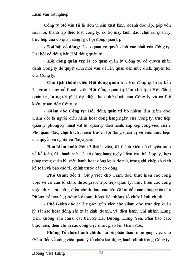 image for page Thực trạng và những bài học kinh nghiệm cổ phần hoá tại Công ty cổ phần ô tô vận tải hành khách Hải Hưng