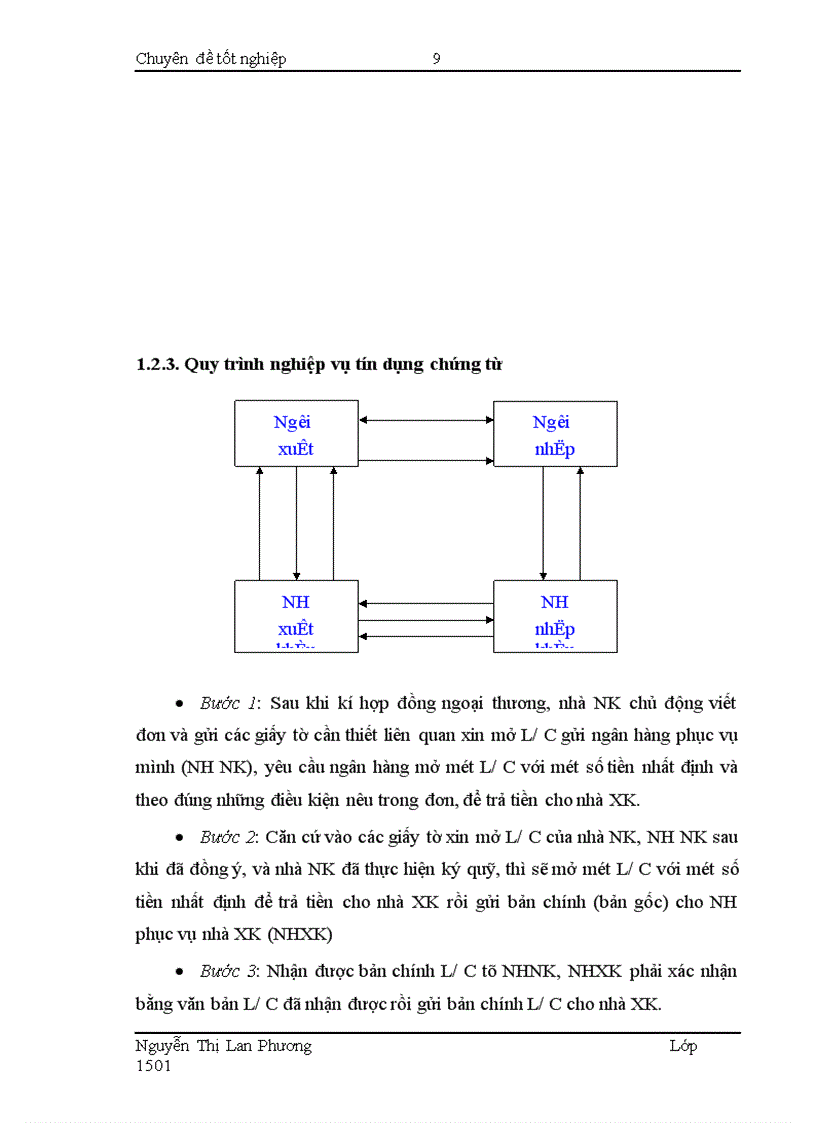 image for page Giải pháp nhằm hạn chế rủi ro trong phương thức thanh toán tín dụng chứng từ tại Ngân hàng Công thương Đống Đa 1
