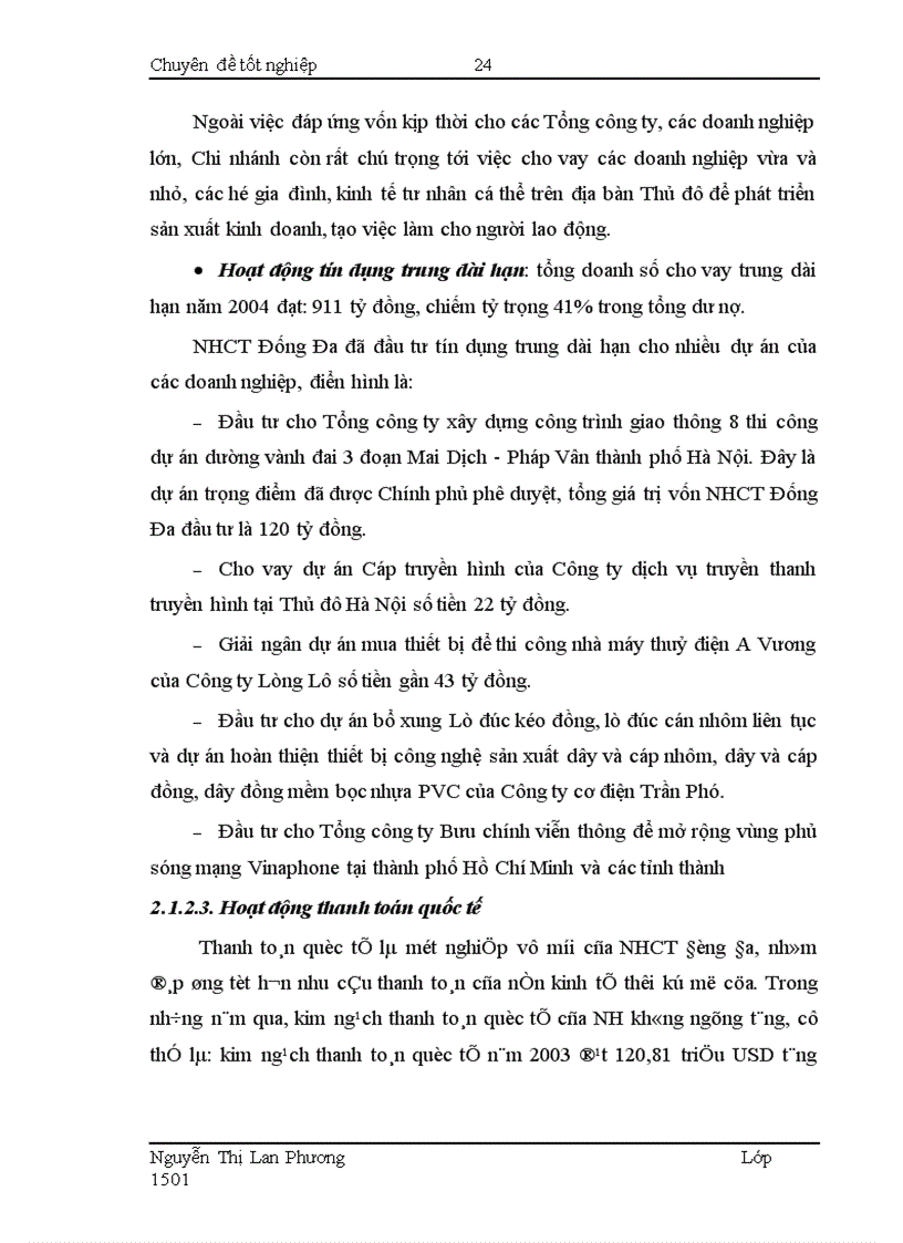 image for page Giải pháp nhằm hạn chế rủi ro trong phương thức thanh toán tín dụng chứng từ tại Ngân hàng Công thương Đống Đa 1