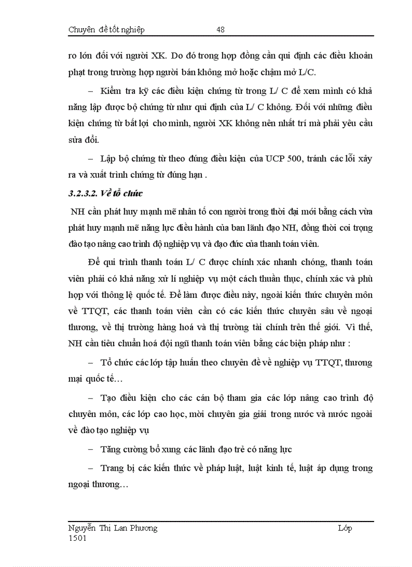 image for page Giải pháp nhằm hạn chế rủi ro trong phương thức thanh toán tín dụng chứng từ tại Ngân hàng Công thương Đống Đa 1