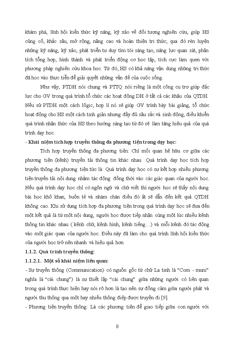 image for page Xây dựng và sử dụng bài giảng điện tử chương III IV V phần Di truyền học Sinh học lớp 12 theo hướng tích hợp truyền thông đa phương tiện 1