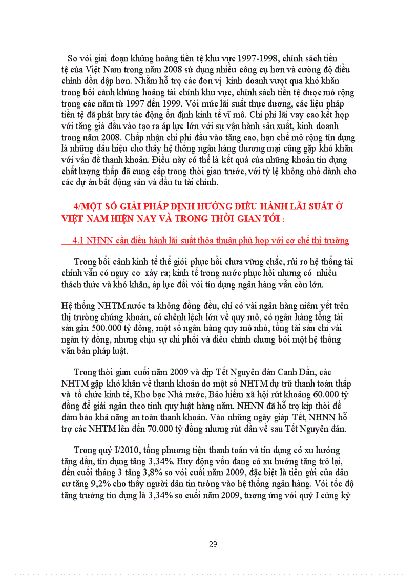 image for page Cơ chế điều hành lãi suất của NHNN Việt Nam