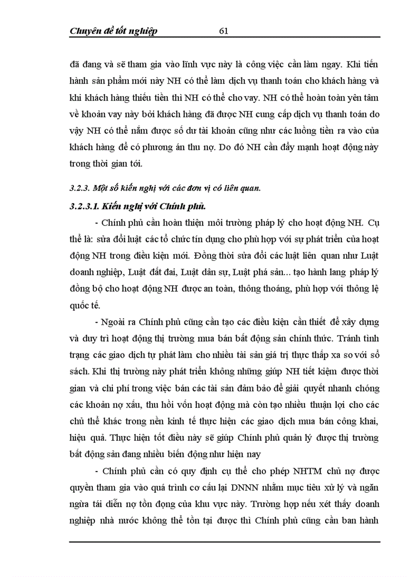 image for page Giải pháp hạn chế và xử lý nợ xấu trong kinh doanh tín dụng tại NHNo PTNT Đống Đa 1