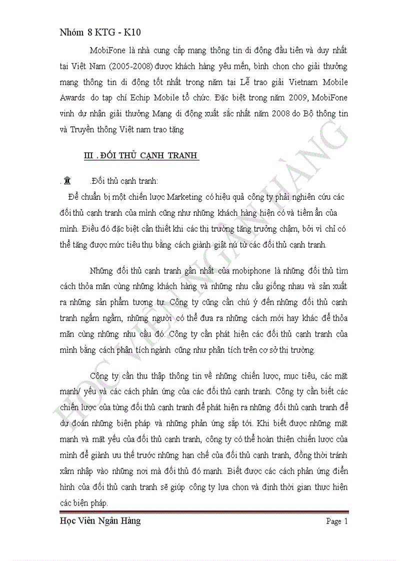 image for page Phân tích đánh giá tác động đến môi trường hoạt động kinh doanh tại Việt Nam đến Công ty cung cấp dịch vụ MOBILE Fone