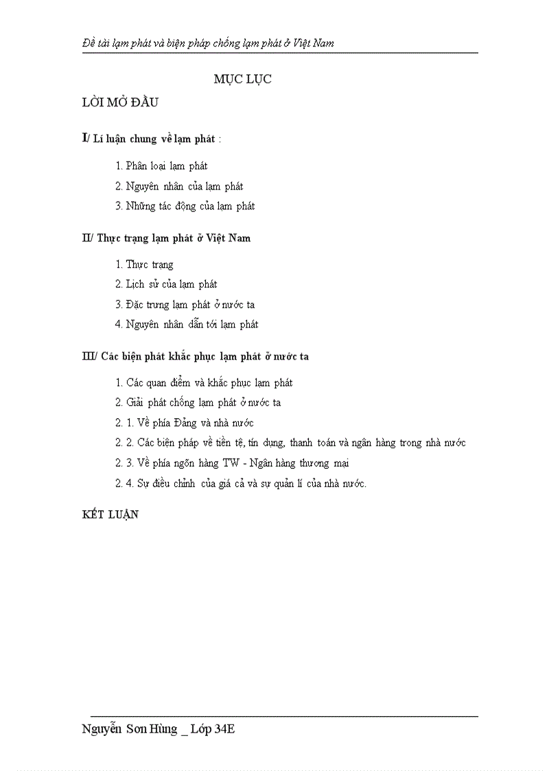 image for page Lạm phát và biện pháp chống lạm phát ở nước ta hiện nay 1