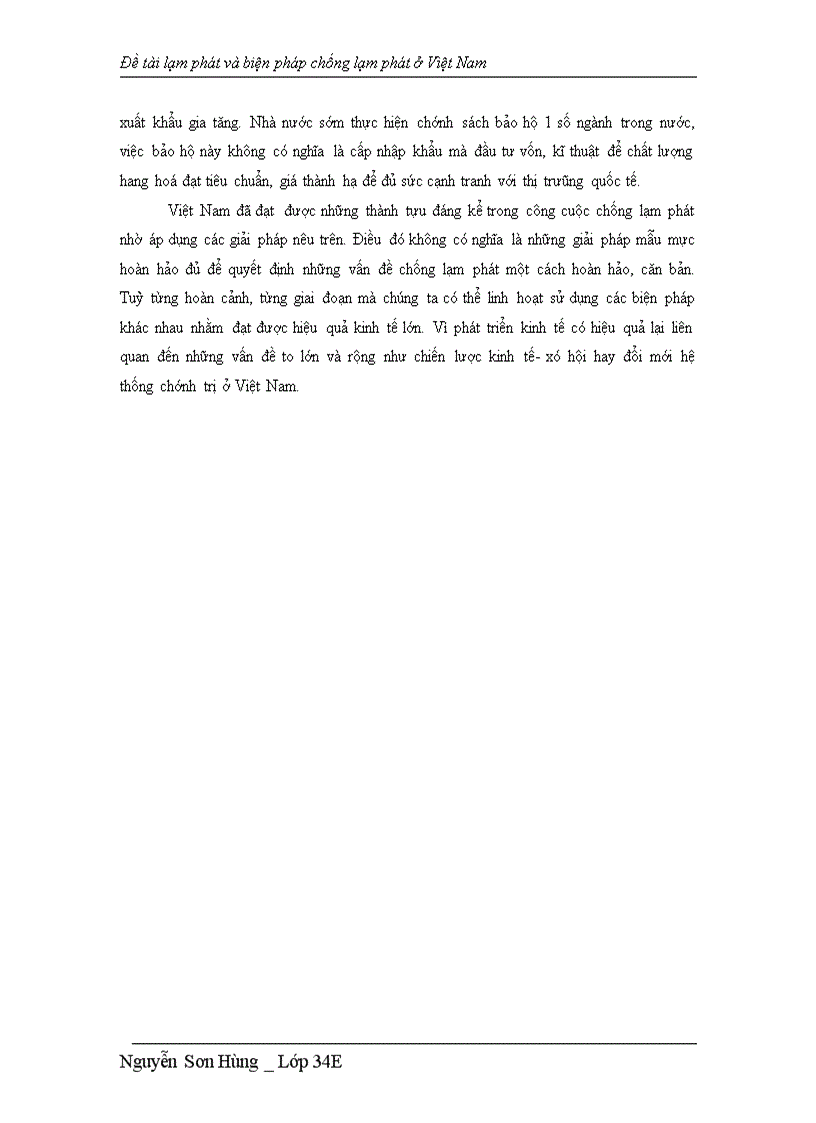 image for page Lạm phát và biện pháp chống lạm phát ở nước ta hiện nay 1