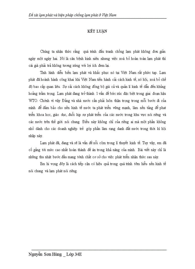 image for page Lạm phát và biện pháp chống lạm phát ở nước ta hiện nay 1