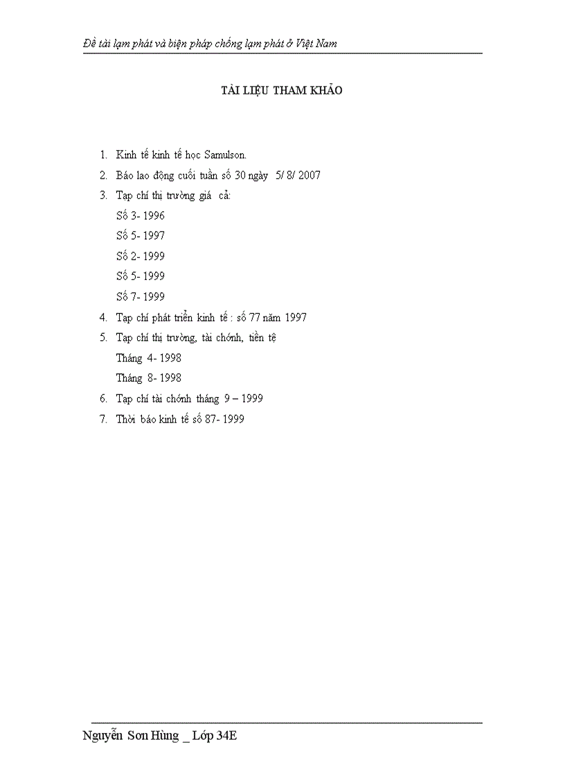 image for page Lạm phát và biện pháp chống lạm phát ở nước ta hiện nay 1