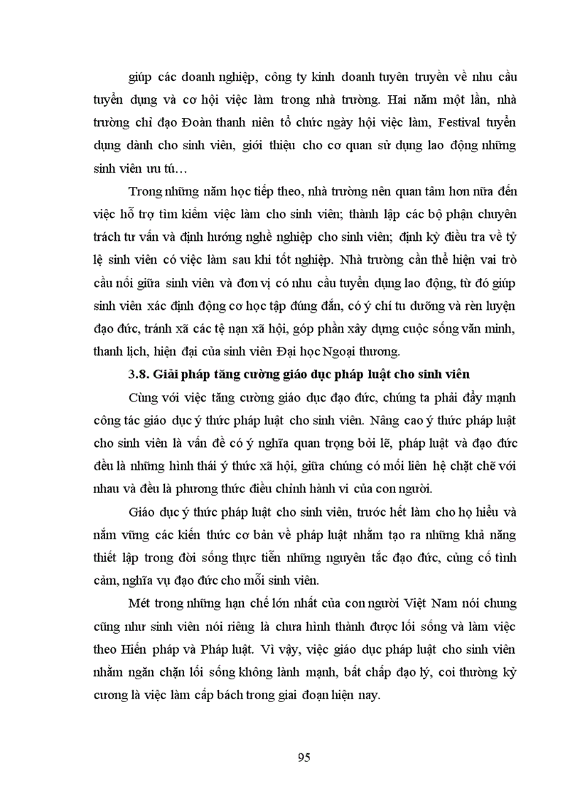 image for page Giáo dục đạo đức cho thế hệ trẻ theo tư tưởng Hồ Chí Minh Liên hệ với thực tiễn tại trường Đại học Ngoại thương