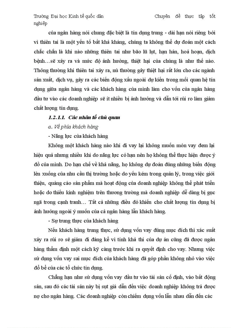 image for page Thực trạng và giải pháp đối với tín dụng trung dài hạn tại chi nhánh Ngân Hàng No PTNT Đông Hà Nội 1