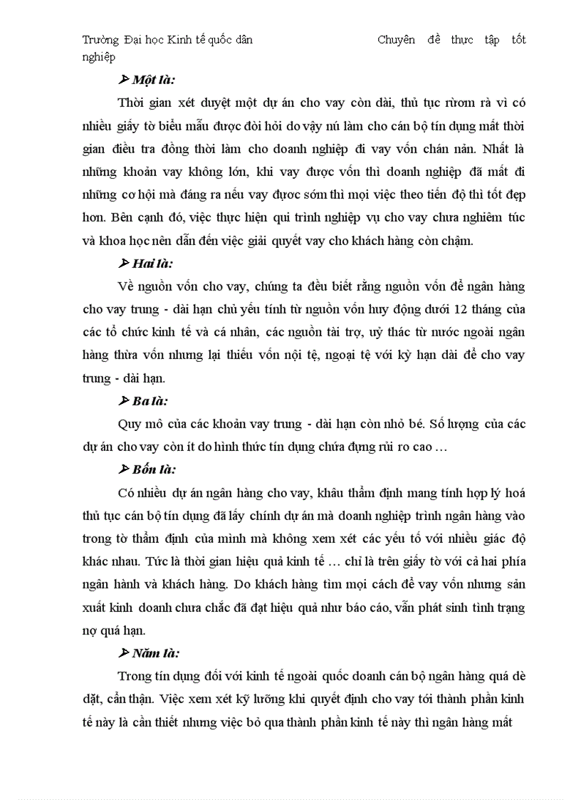 image for page Thực trạng và giải pháp đối với tín dụng trung dài hạn tại chi nhánh Ngân Hàng No PTNT Đông Hà Nội 1